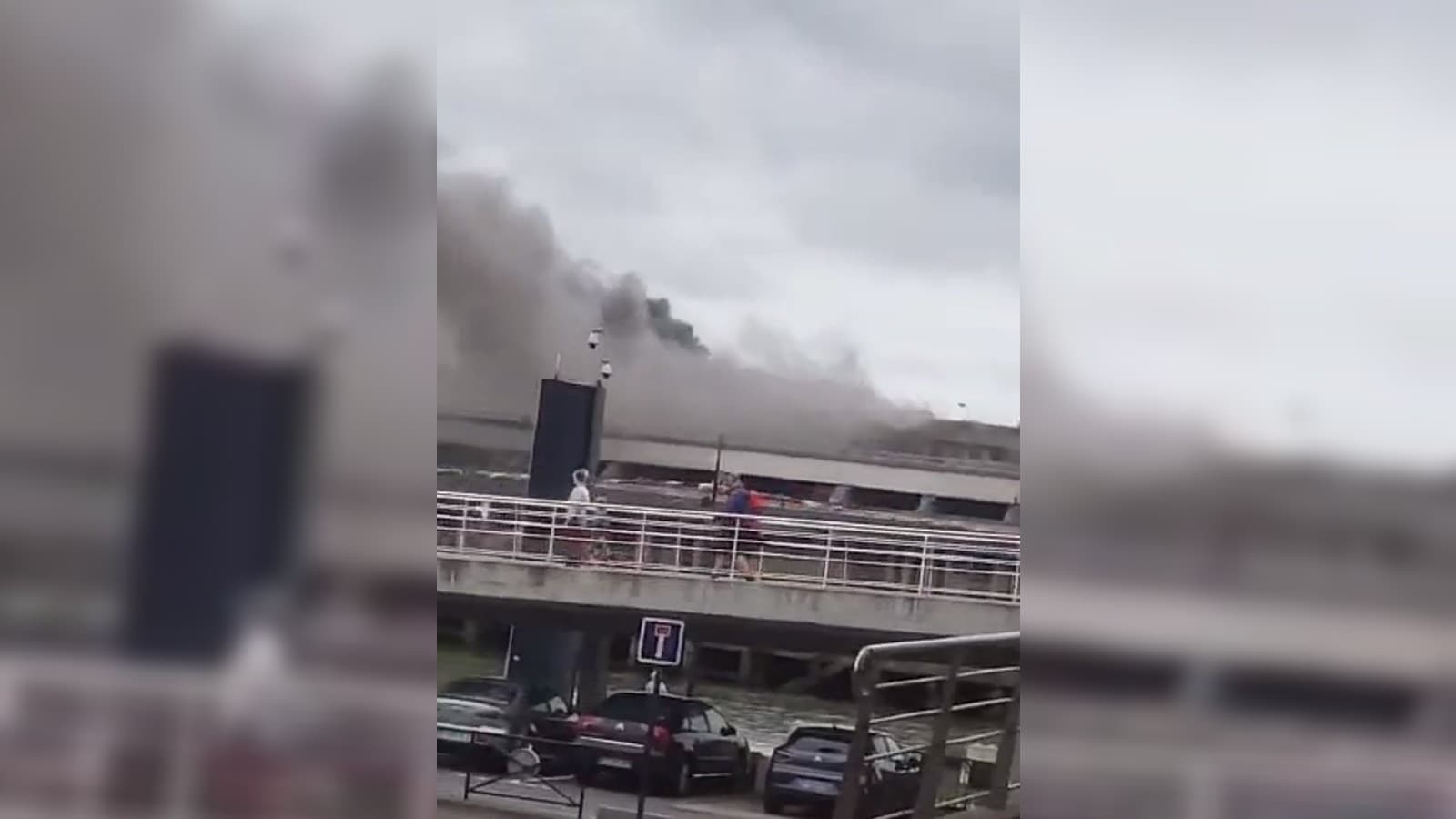 , Incendie près de la gare maritime à Boulogne, aucun blessé